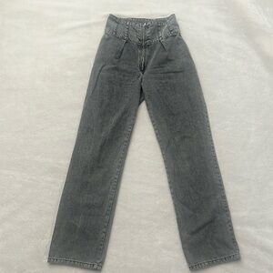 Grey High Rise Jeans